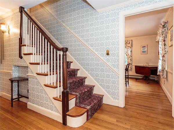 4 Robinhood Road Winchester, MA 01890 - Photo 5 of 26 a view of entryway and hall with wooden floor