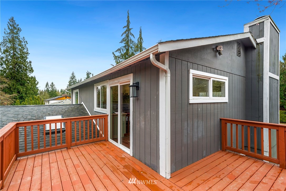 17307 18th Avenue Southeast Bothell, WA 98012 - Photo 36 of 40 a view of a house with wooden deck