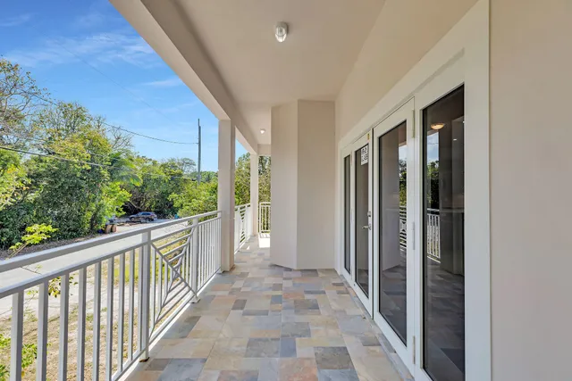 a view of a corridor