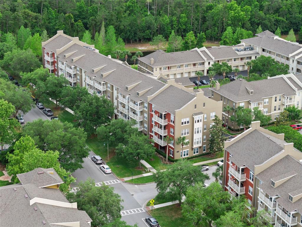 1400 Celebration Avenue, Unit 401 Celebration, FL 34747 - Photo 45 of 68 an aerial view of a house