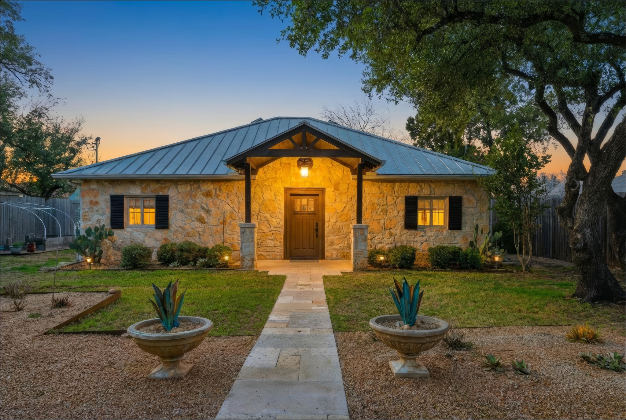 15943 Booth Circle Volente, TX 78641 - Photo 34 of 35 a front view of a house with a yard