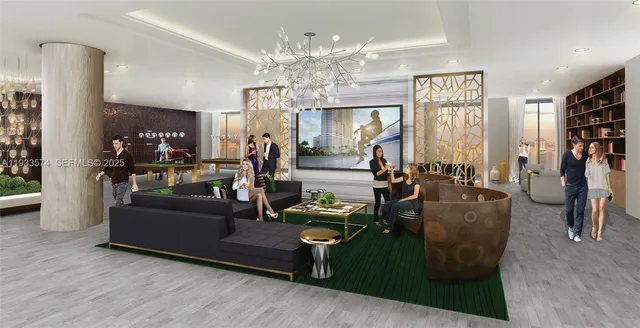 a view of a lake with a house