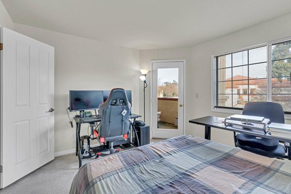 6971 Dublin Meadows Street, Unit F Dublin, CA 94568 - Photo 19 of 29 a bedroom with furniture and a window