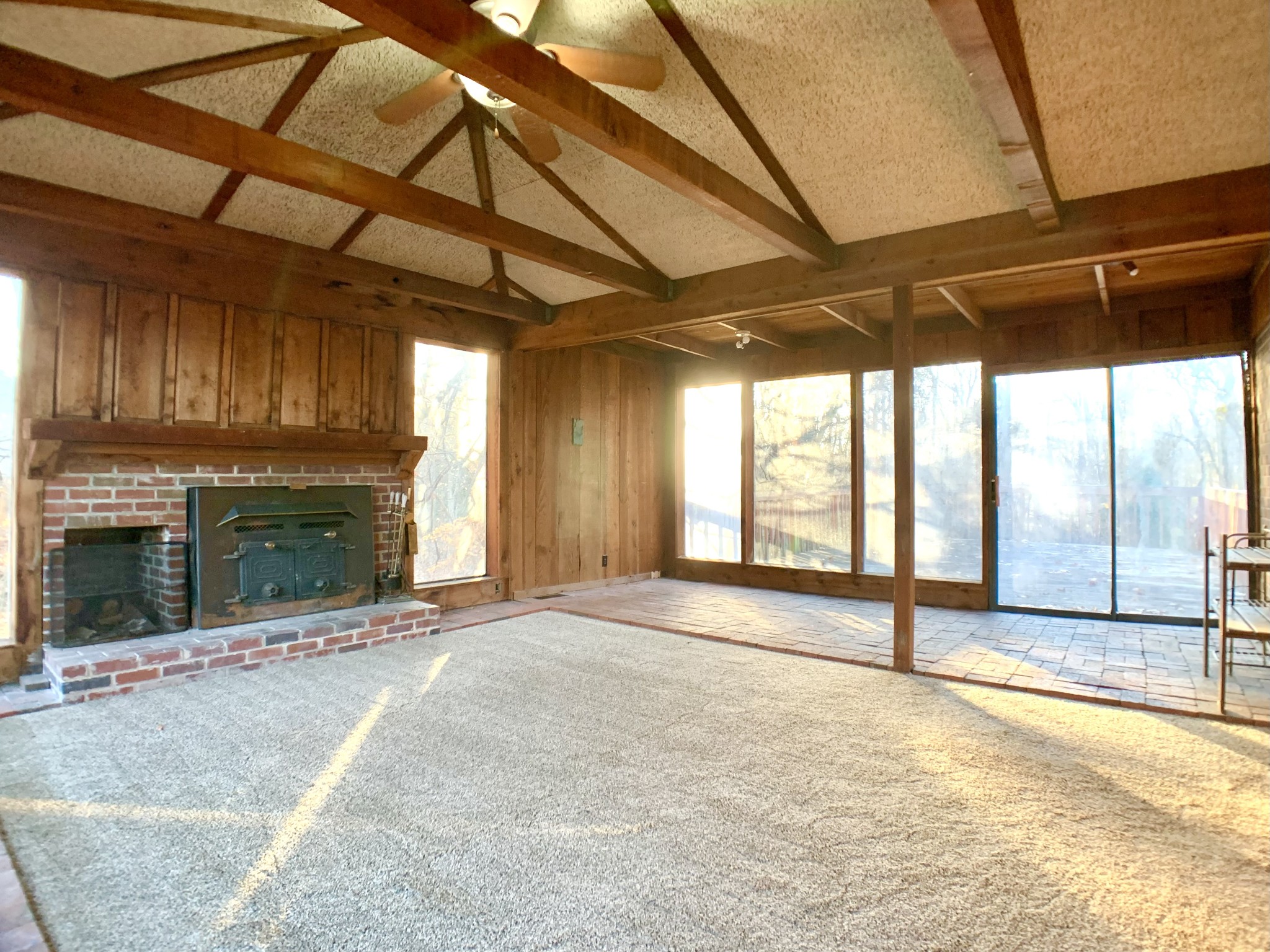 30 Bunker Hill Road Clarksville, TN 37042 - Photo 22 of 30 a view of an empty room with a fireplace and a window