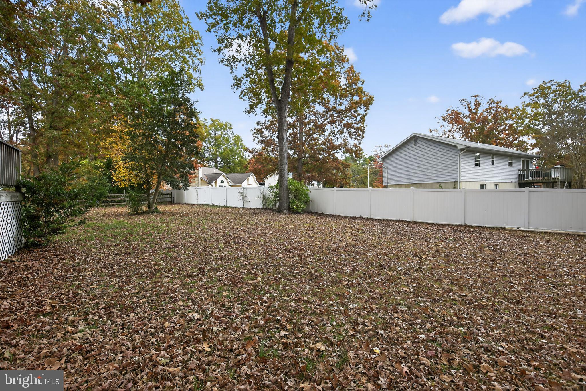45869 Belvoir Road Great Mills, MD 20634 - Photo 30 of 30 a backyard of a house with lots of green space