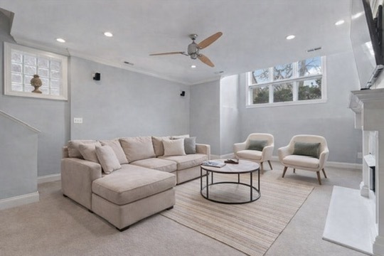 2619 North Seminary Avenue, Unit 1 Chicago, IL 60614 - Photo 20 of 34 a living room with furniture and white walls