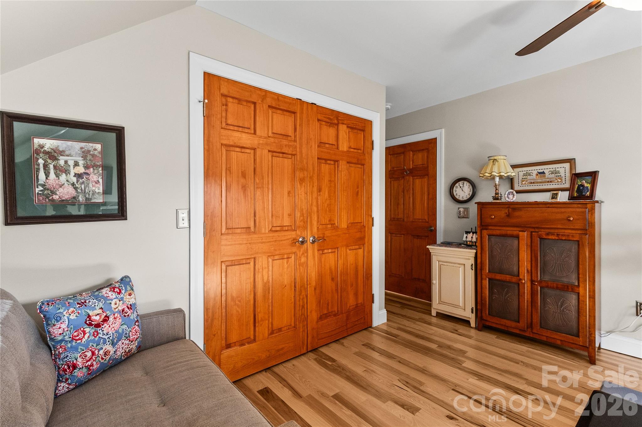 1103 River Ridge Way Lenoir, NC 28645 - Photo 28 of 46 a view of a hallway with wooden floor and closet