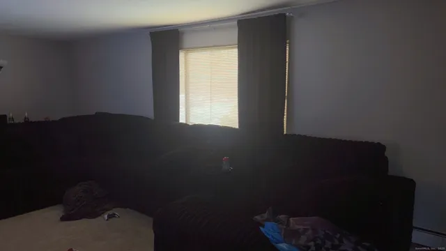 a view of table and chair in a room