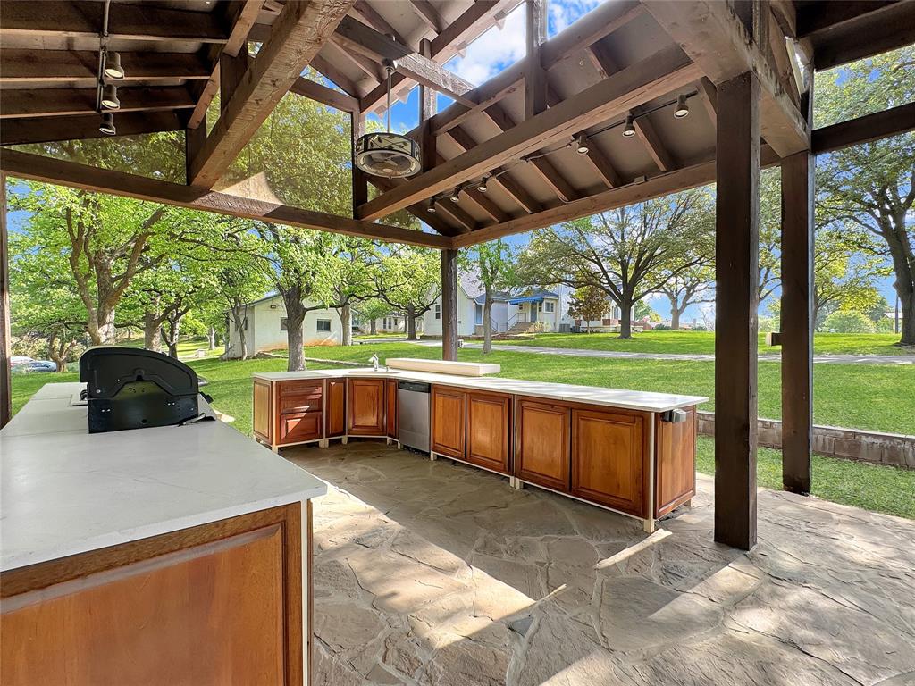 1205 Forest Ridge Drive Bedford, TX 76022 - Photo 8 of 40 Huge outdoor kitchen.