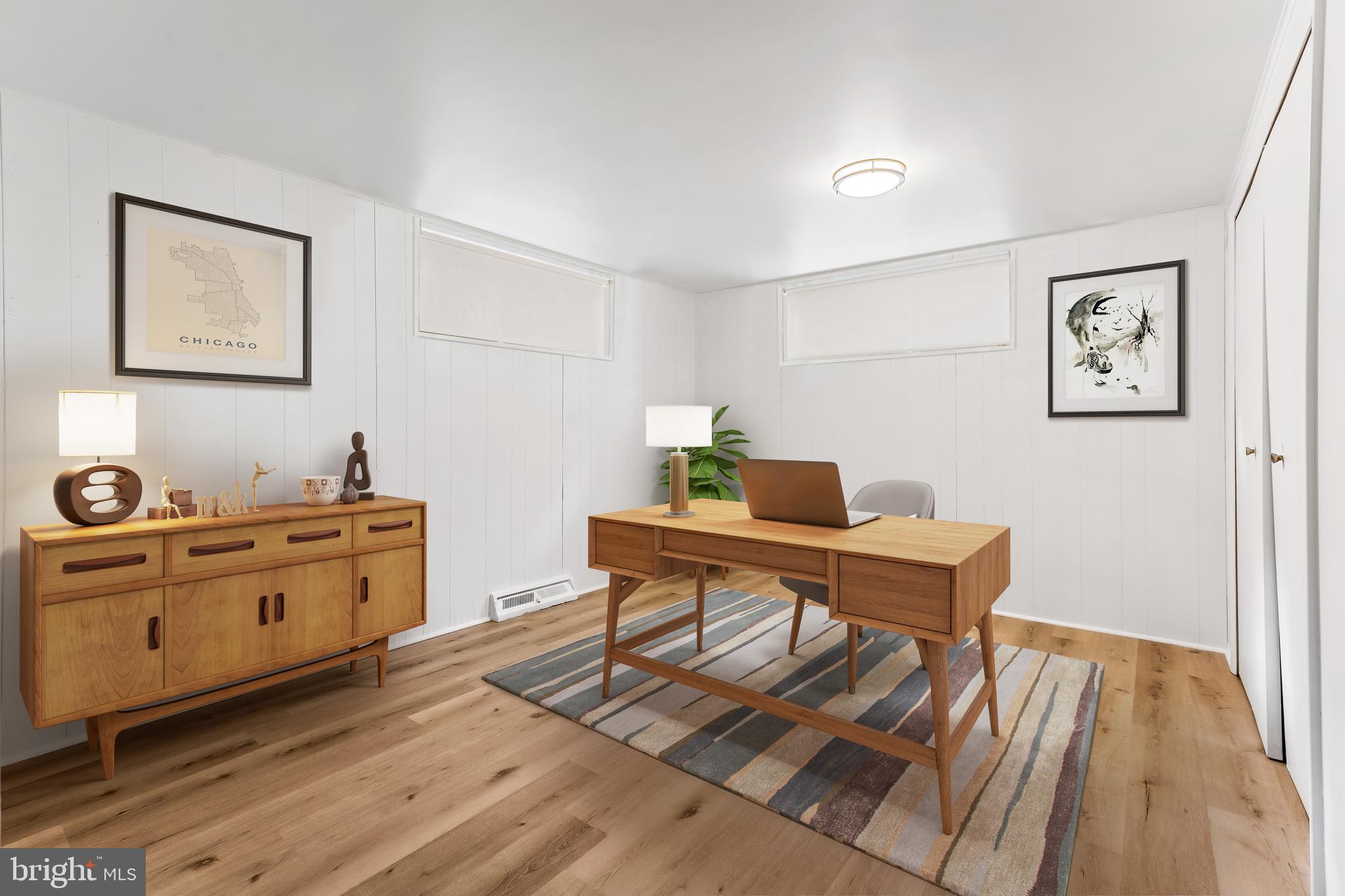 3207 Midfield Road Pikesville, MD 21208 - Photo 32 of 46 Virtual staging for office in lower level
