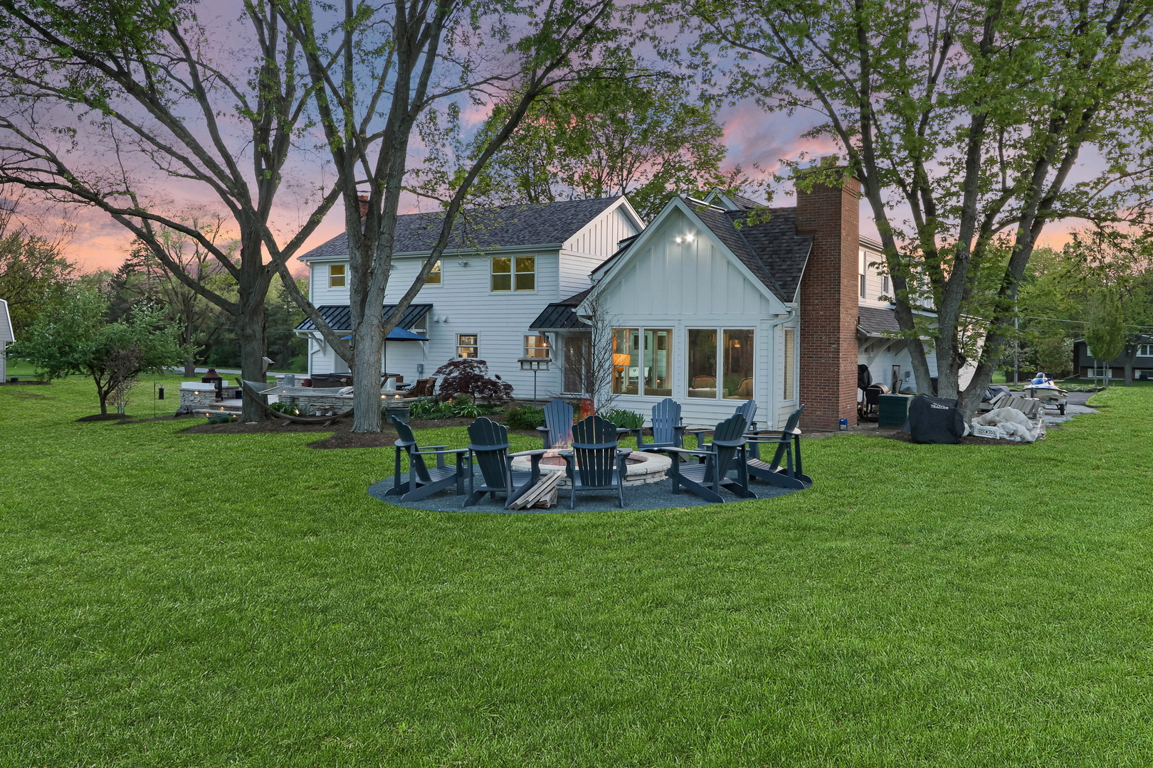 2238 Hanlon Road Libertyville, IL 60048 - Photo 29 of 72 a view of a house with a yard porch and sitting area