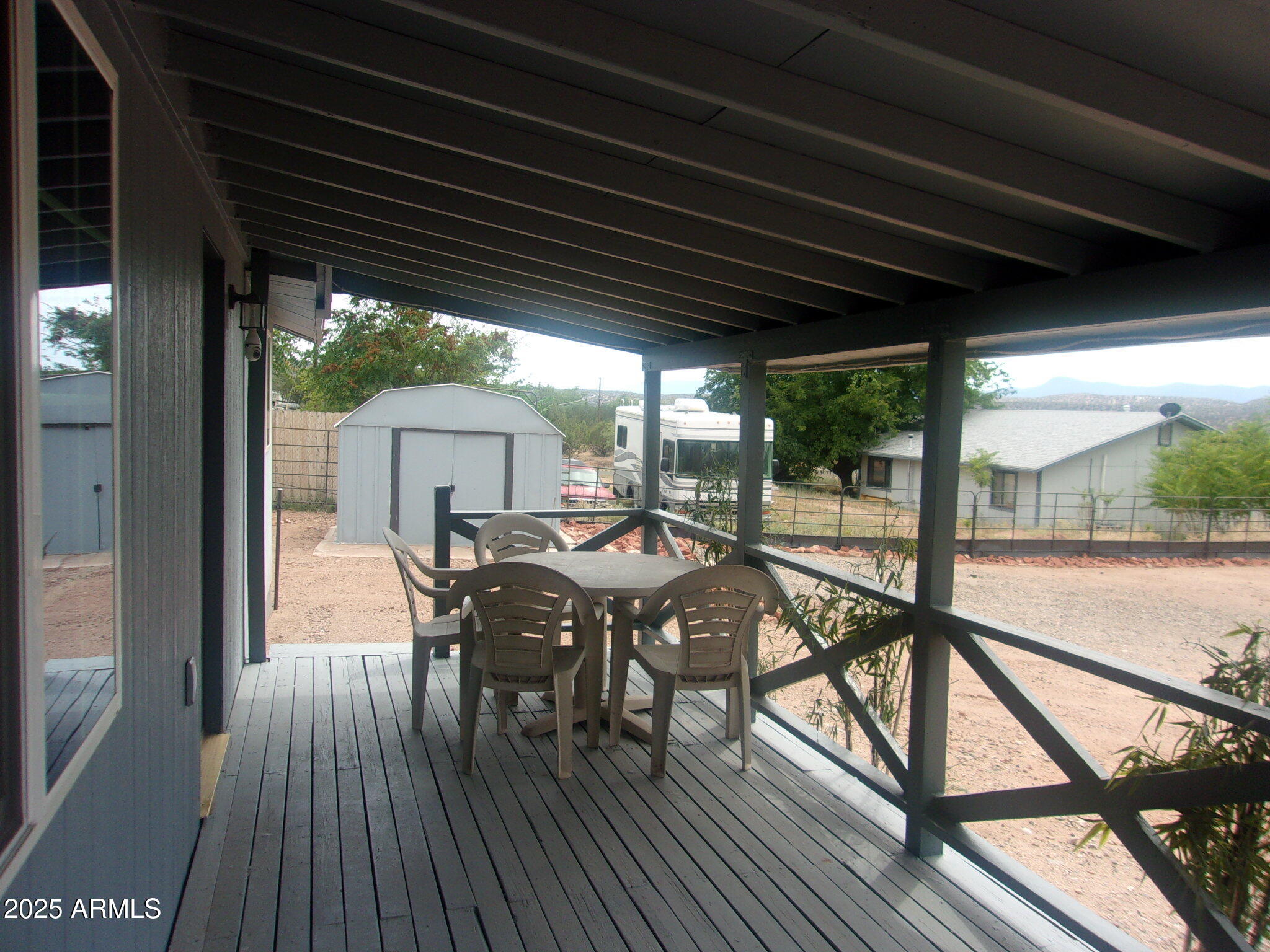 4765 East Valley Lane Rimrock, AZ 86335 - Photo 18 of 25 a view of a chairs and table in the balcony