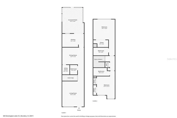 $239,500 | 425 Kensington Lake Circle, Brandon, FL 33511