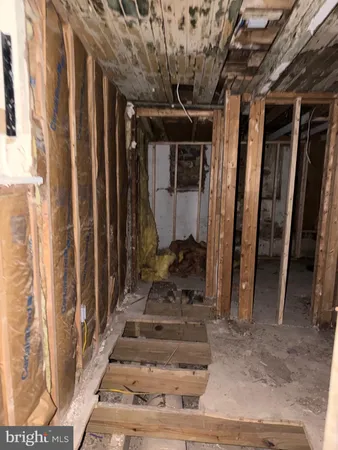 a close view of water heater room