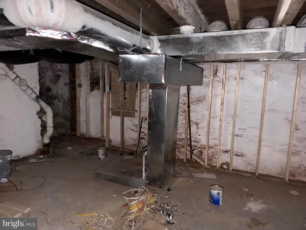 a view of water heater room