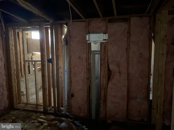 a close view of water heater room