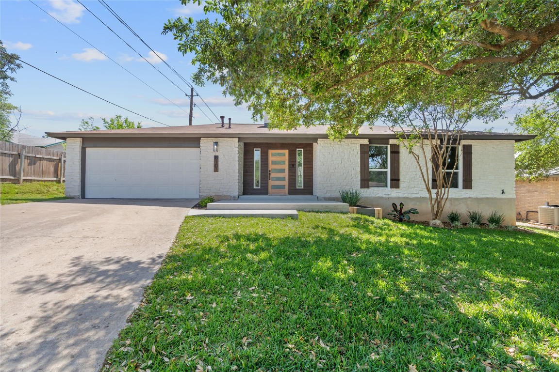8101 Seminary Ridge Drive Austin, TX 78745 - Photo 1 of 1 a front view of house with yard and green space
