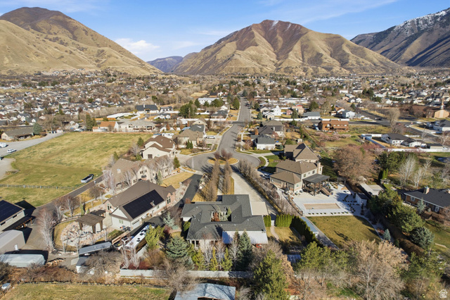 145 Carnesecca Court Mapleton, UT 84664 - Photo 107 of 109 Mountain view with nearby suburban area