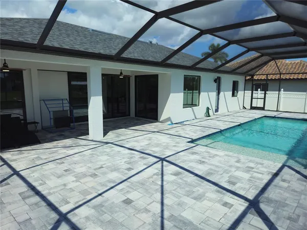 a house with yard in front of it