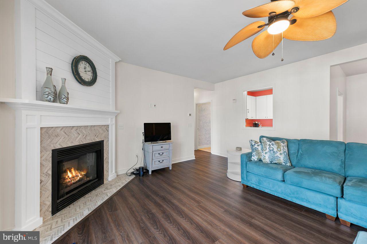 30619 Cedar Neck Road, Unit 1301 Ocean View, DE 19970 - Photo 4 of 42 Living Room - fireplace does not work