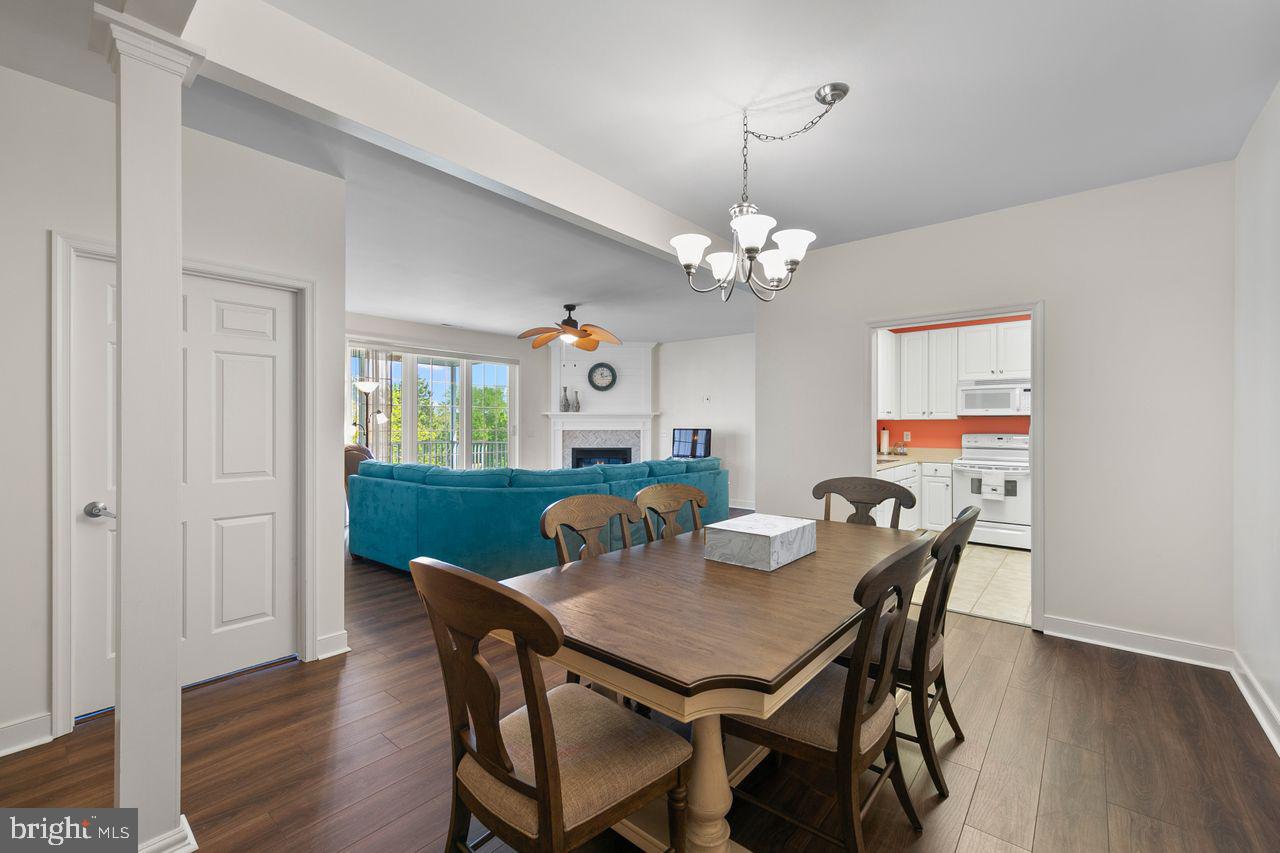 30619 Cedar Neck Road, Unit 1301 Ocean View, DE 19970 - Photo 9 of 42 Dining Area with Kitchen Nearby
