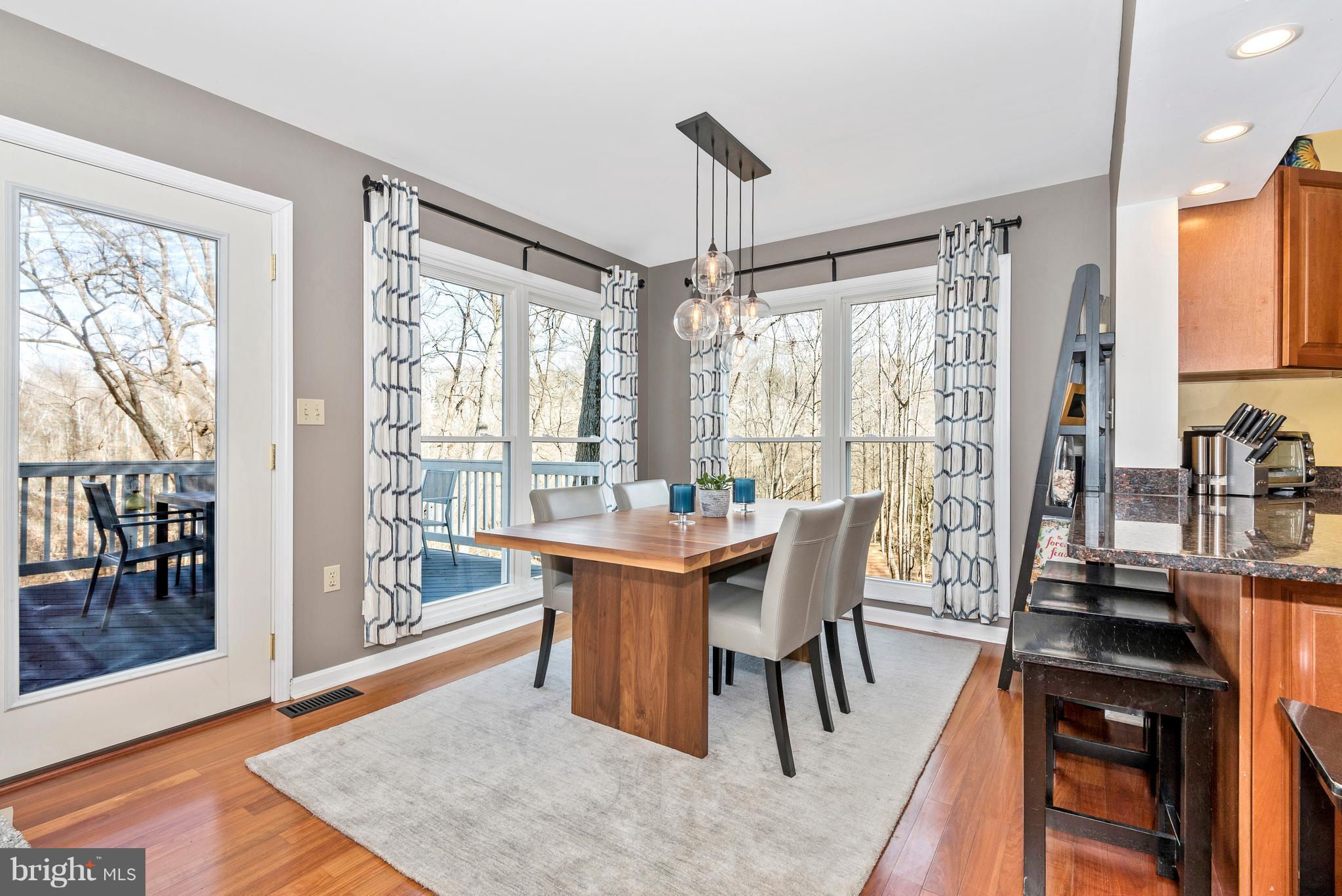 6748 Hemlock Point Road New Market, MD 21774 - Photo 12 of 30 Dining Room - Large Windows with Great Views