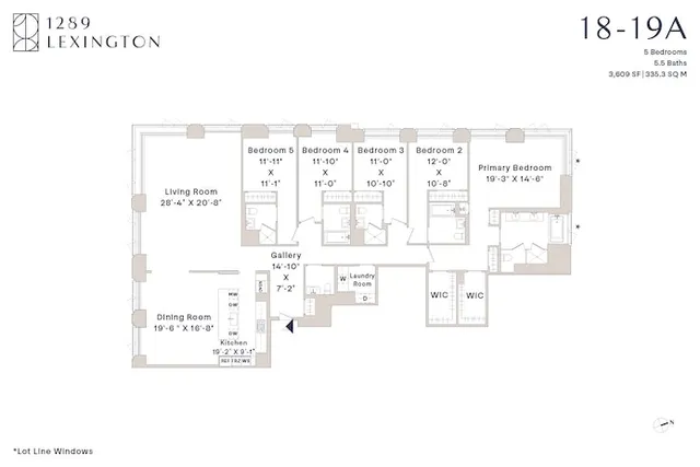 $8,800,000 | 1289 Lexington Avenue, Unit 18A | Upper East Side