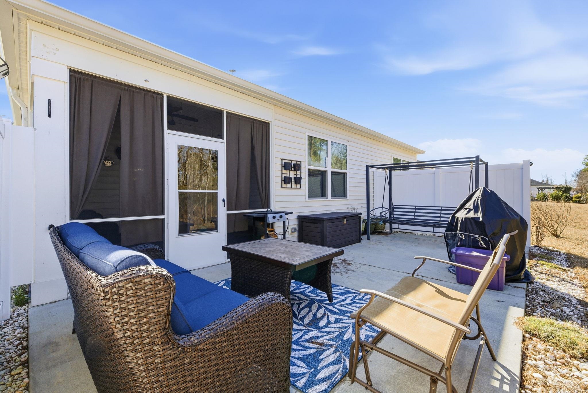 144 Legends Village Loop Myrtle Beach, SC 29579 - Photo 19 of 25 View of patio / terrace featuring outdoor lounge area