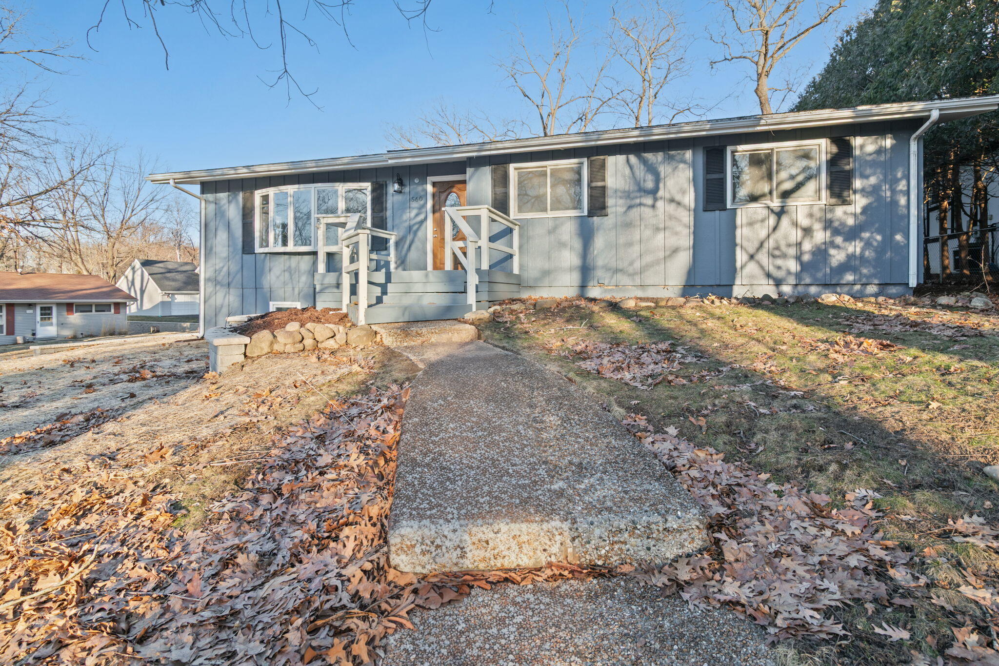 560 Free Church Drive Williams Bay, WI 53191 - Photo 1 of 28 The home sits situated on a hill at the corner or curve of Free Church Drive! beautifully facing West for great sunsets. Just minutes from Williams Bay, dining, Boat launch and the beach!