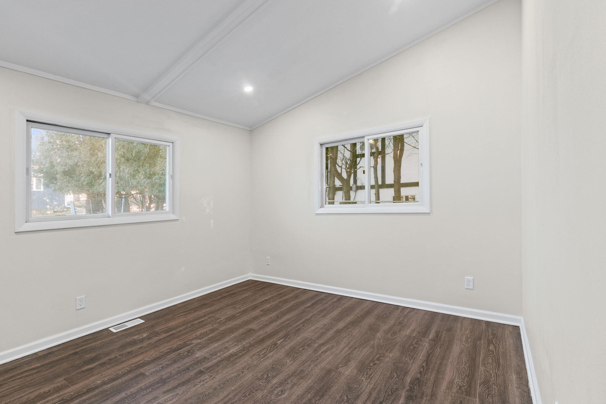 560 Free Church Drive Williams Bay, WI 53191 - Photo 13 of 28 Primary Bedroom - 13'x11'8. Faces East and South to the back of the home.