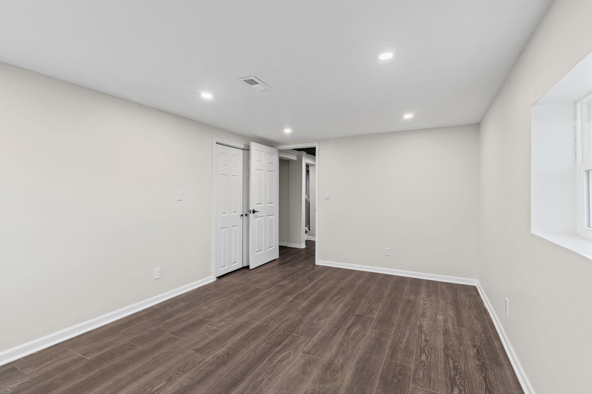 560 Free Church Drive Williams Bay, WI 53191 - Photo 20 of 28 Lower Level Bedroom Windows facing north and west.