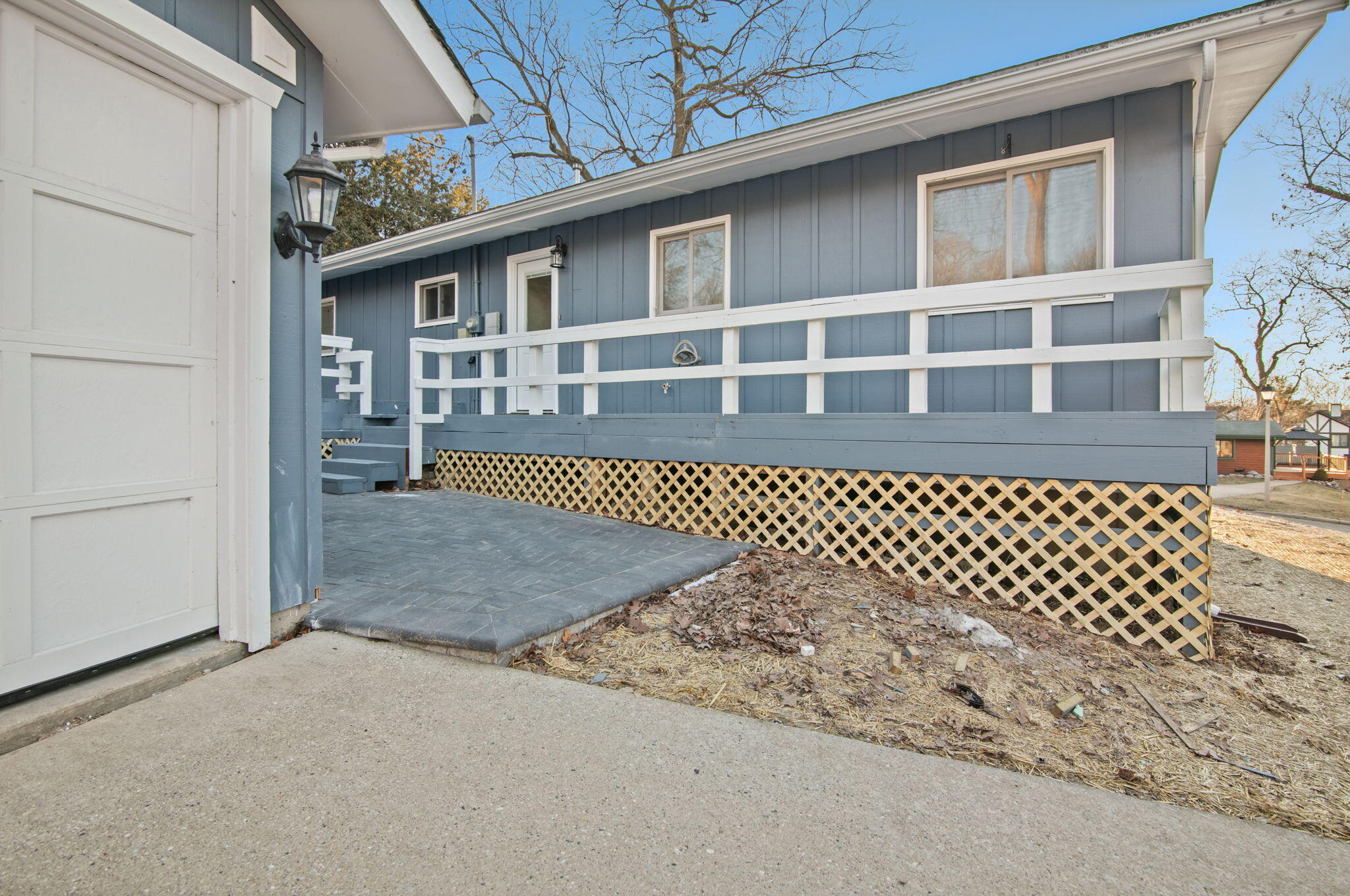 560 Free Church Drive Williams Bay, WI 53191 - Photo 25 of 28 Back entrance from detached garage.