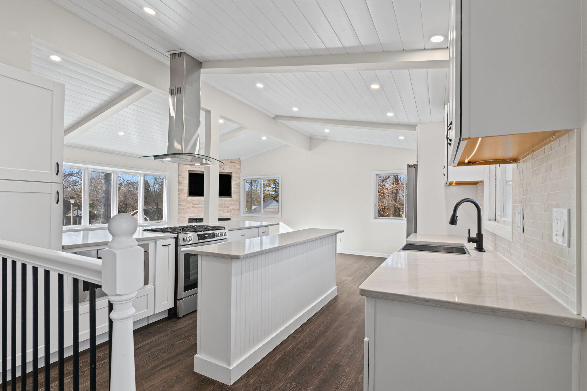 560 Free Church Drive Williams Bay, WI 53191 - Photo 3 of 28 Rear entry into Kitchen: Kitchen windows face the East to the rear of the home.
