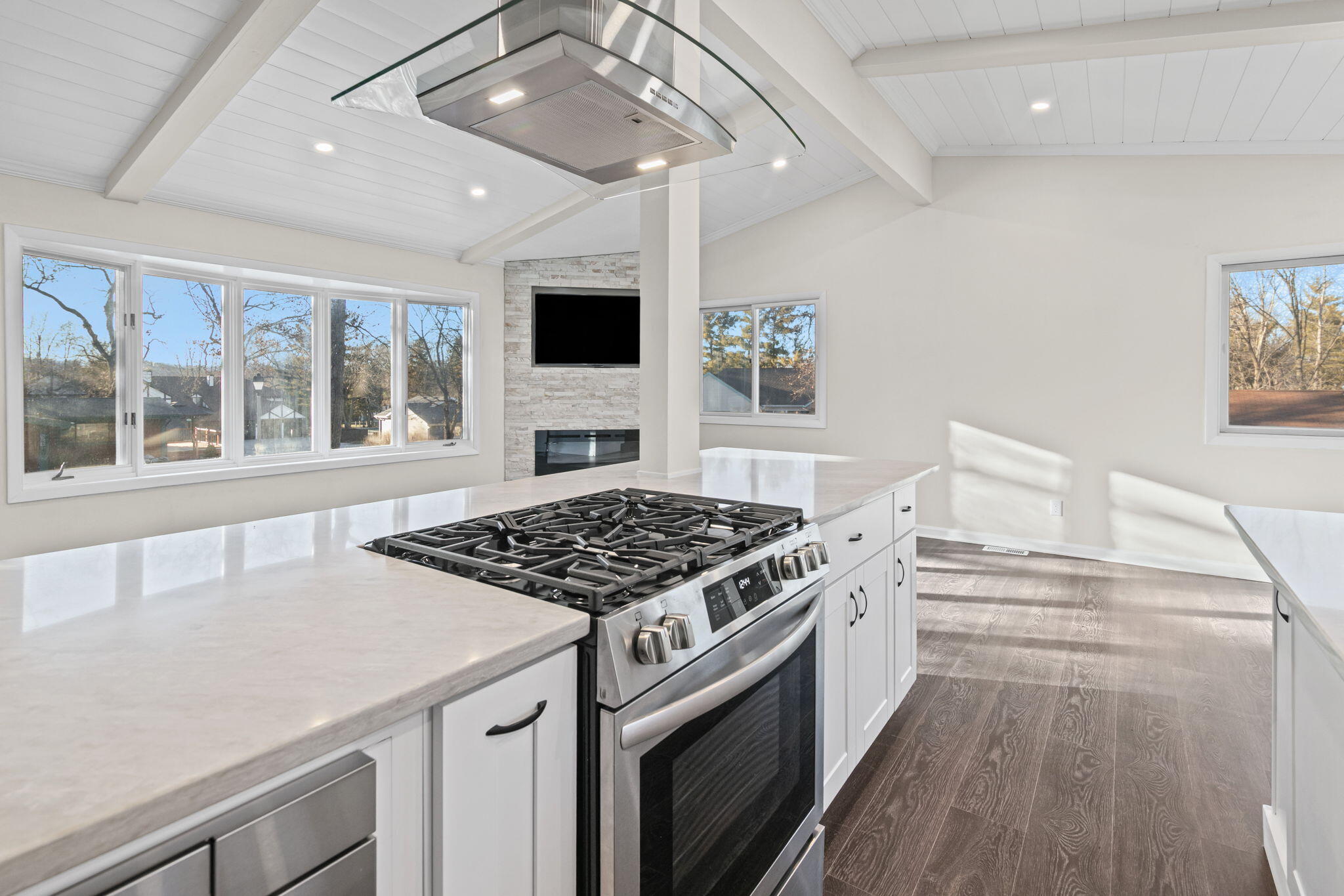 560 Free Church Drive Williams Bay, WI 53191 - Photo 4 of 28 NEW: Updated Kitchen with new layout, new cabinets, appliances, flooring and more. 17x11'8