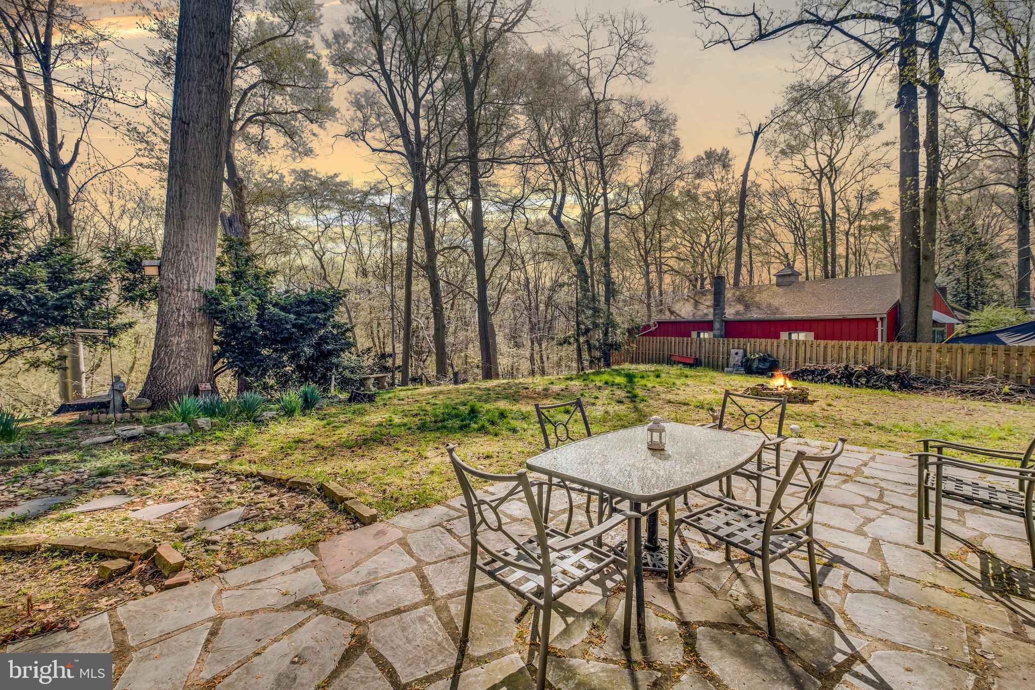 126 Eayrestown Road Medford, NJ 08055 - Photo 40 of 51 View from Slate Patio