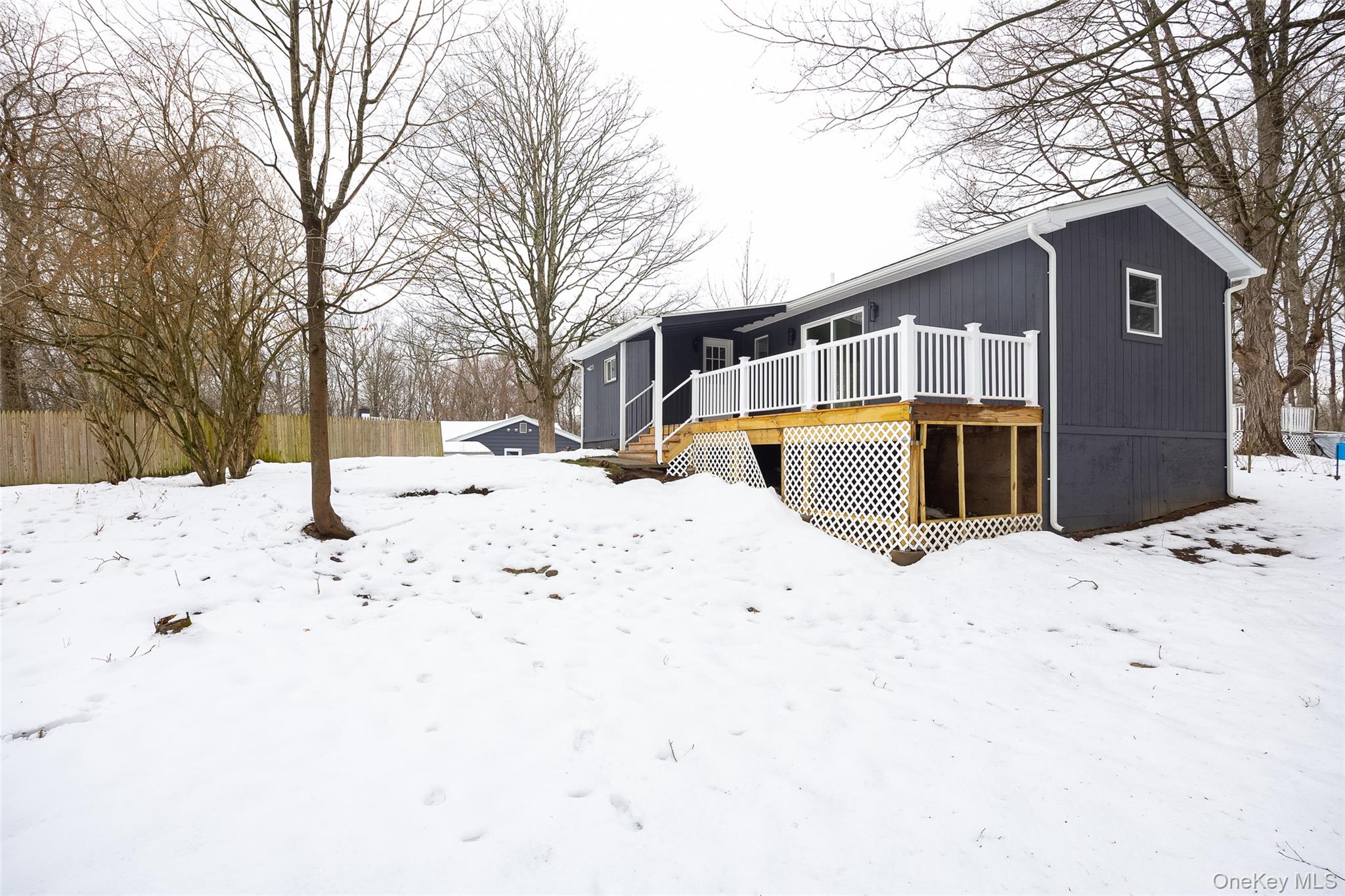 534-536 River Road Rhinebeck, NY 12572 - Photo 18 of 37 a view of a yard with snow on the road