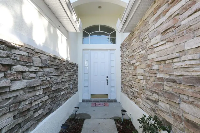 a view of pathway door