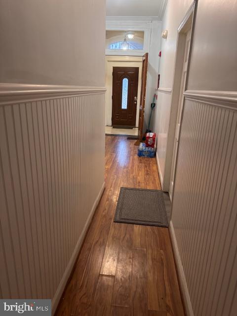 611 North 32nd Street Philadelphia, PA 19104 - Photo 2 of 15 a view of a hallway view with wooden floor and staircase