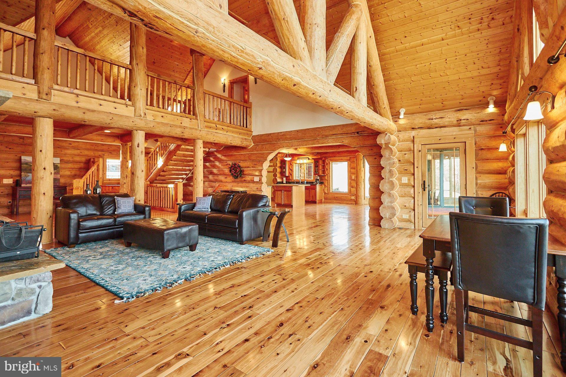 14047 Hume Road Hume, VA 22639 - Photo 16 of 73 Some of the logs are 3 feet in diameter