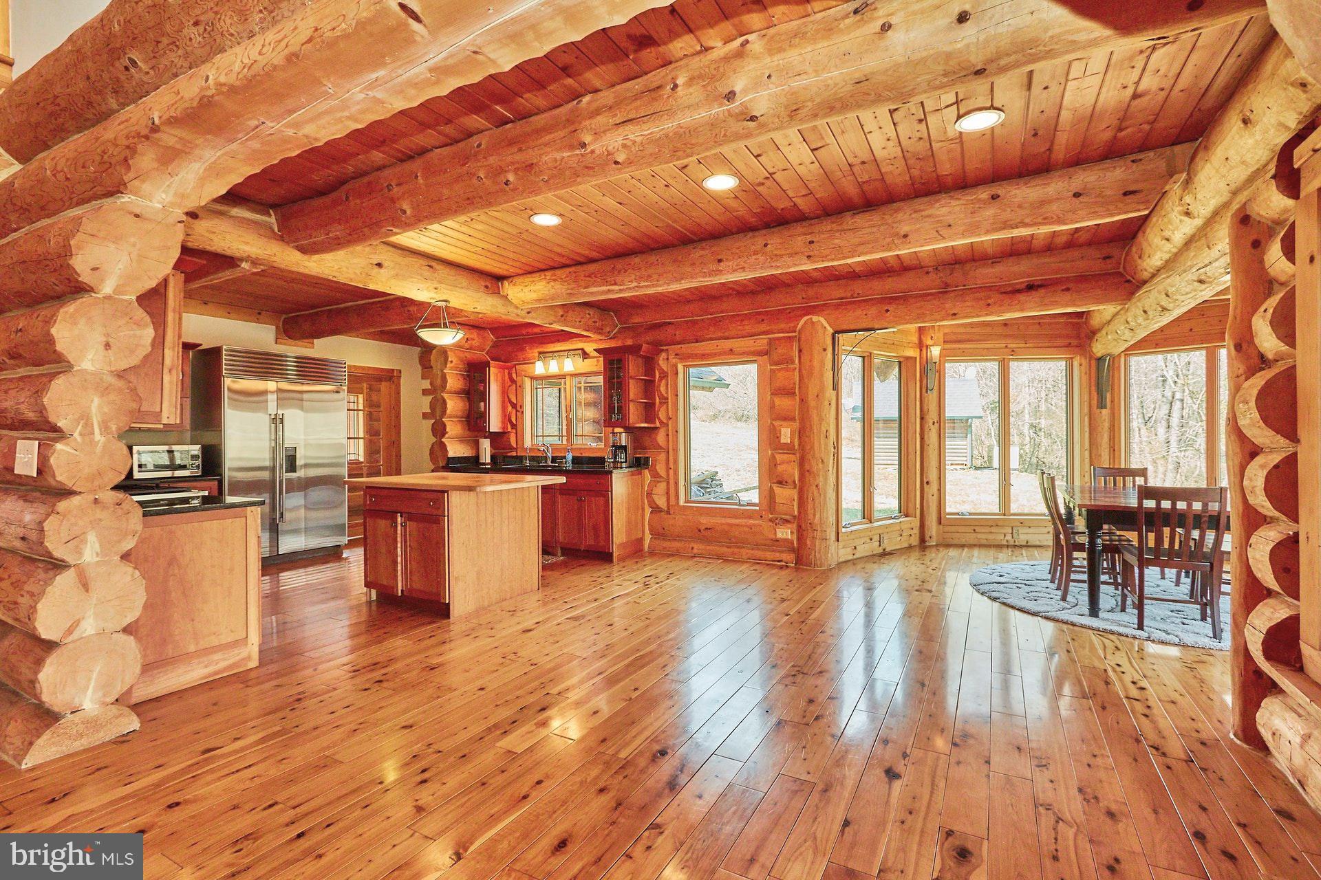 14047 Hume Road Hume, VA 22639 - Photo 17 of 73 The logs were put together like Lincoln logs