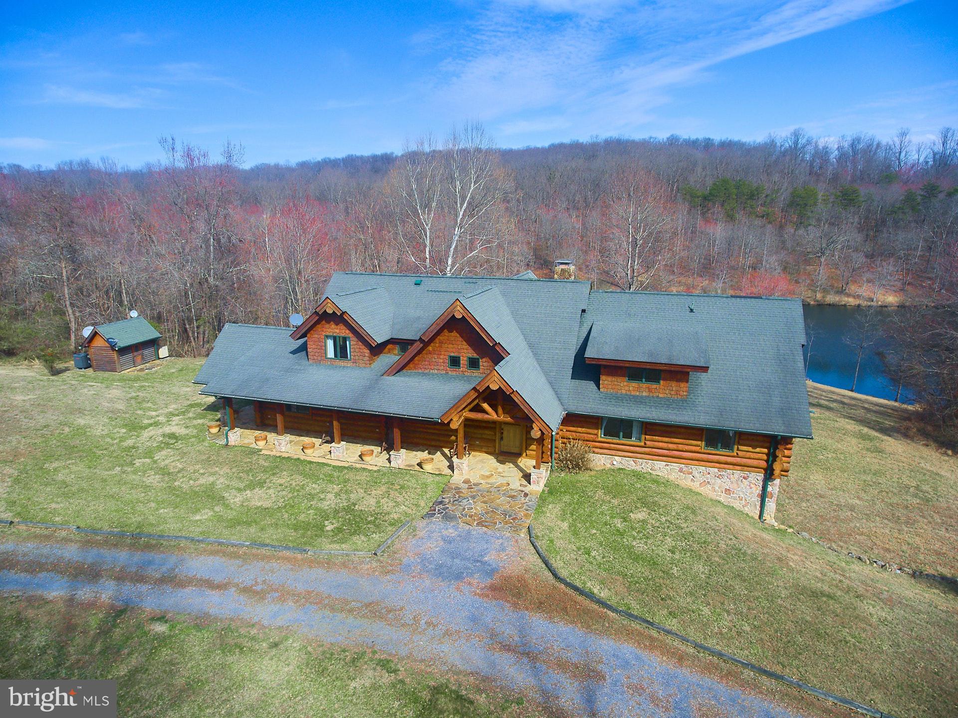 14047 Hume Road Hume, VA 22639 - Photo 4 of 73 Custom Built by local architect-Solid wood Door