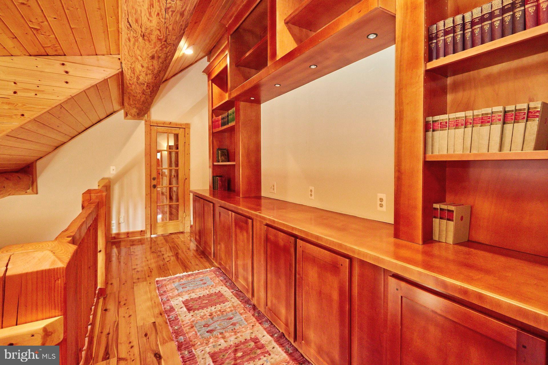 14047 Hume Road Hume, VA 22639 - Photo 36 of 73 Large Bookcase in library