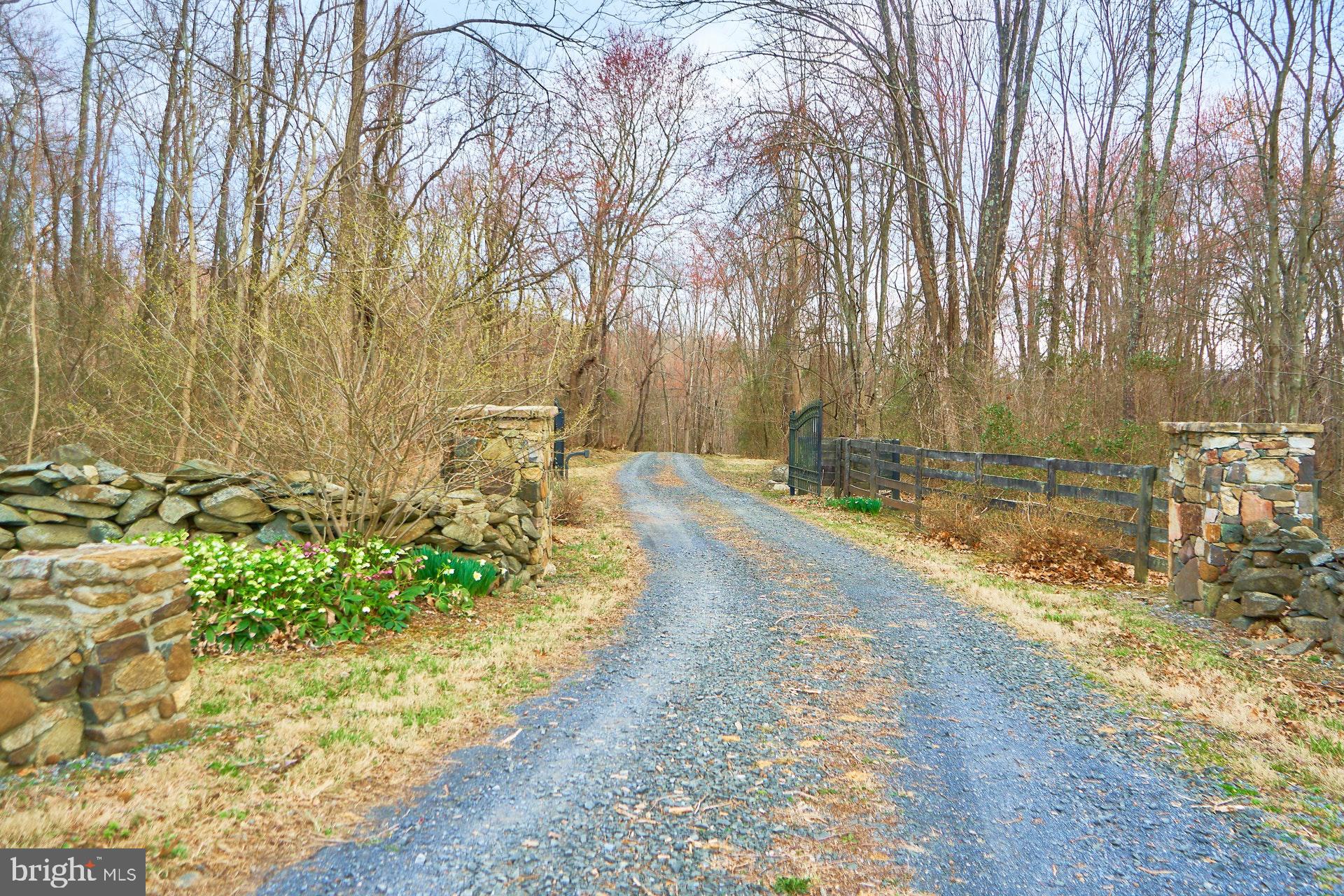 14047 Hume Road Hume, VA 22639 - Photo 53 of 73 Gated Private Driveway leads to the home