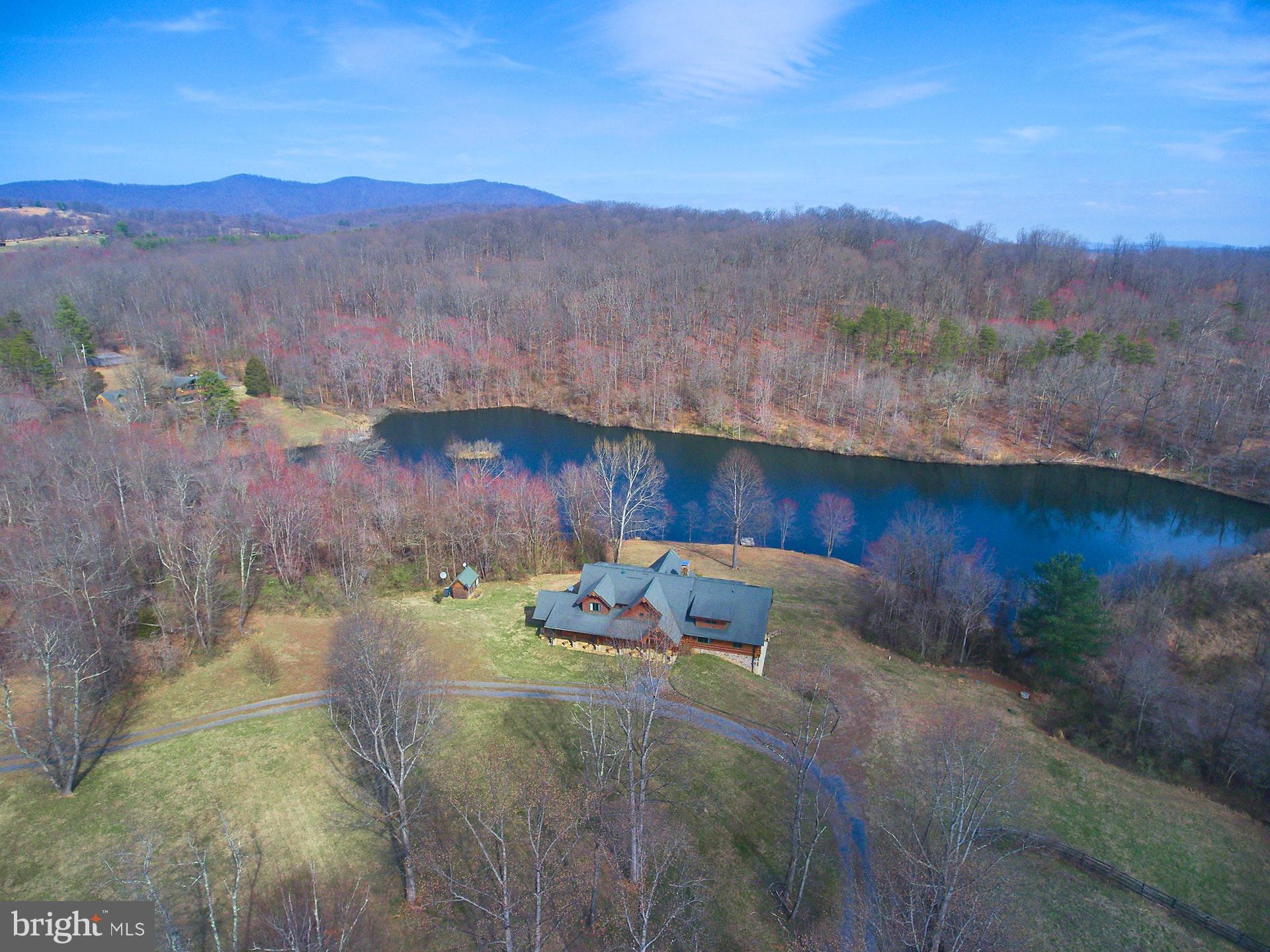 14047 Hume Road Hume, VA 22639 - Photo 56 of 73 Lake is about 35 feet deep & filled with fish!