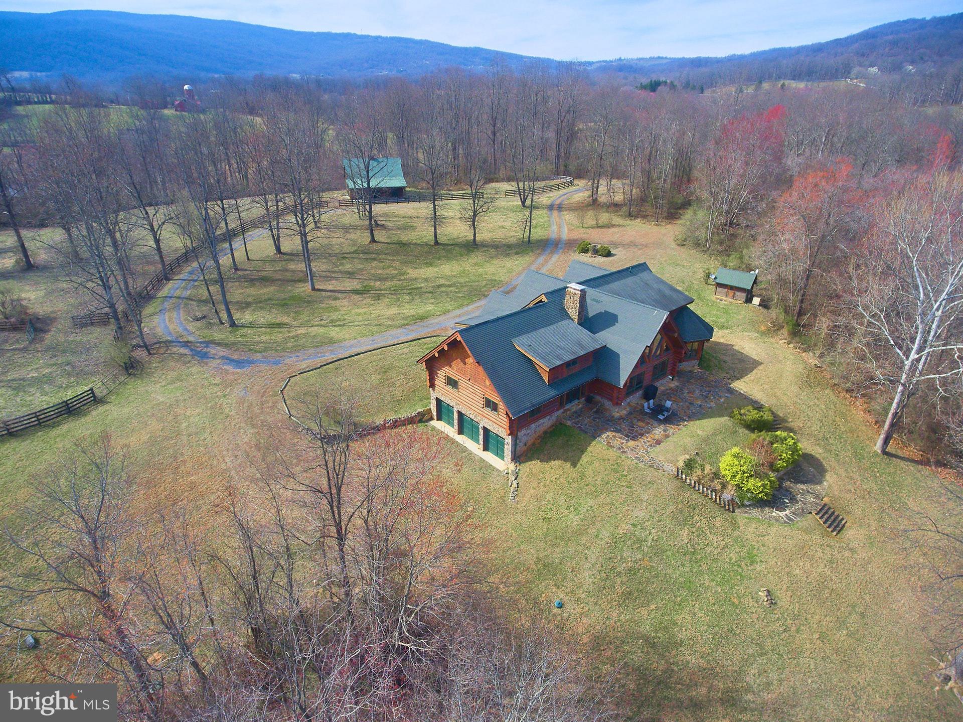 14047 Hume Road Hume, VA 22639 - Photo 60 of 73 Aerial View of Silverback Ranch