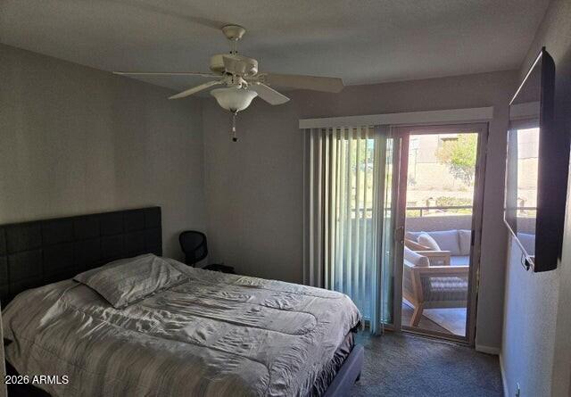 1720 East Thunderbird Road, Unit 2015 Phoenix, AZ 85022 - Photo 19 of 25 cliffs 2nd bdrm patio doorway