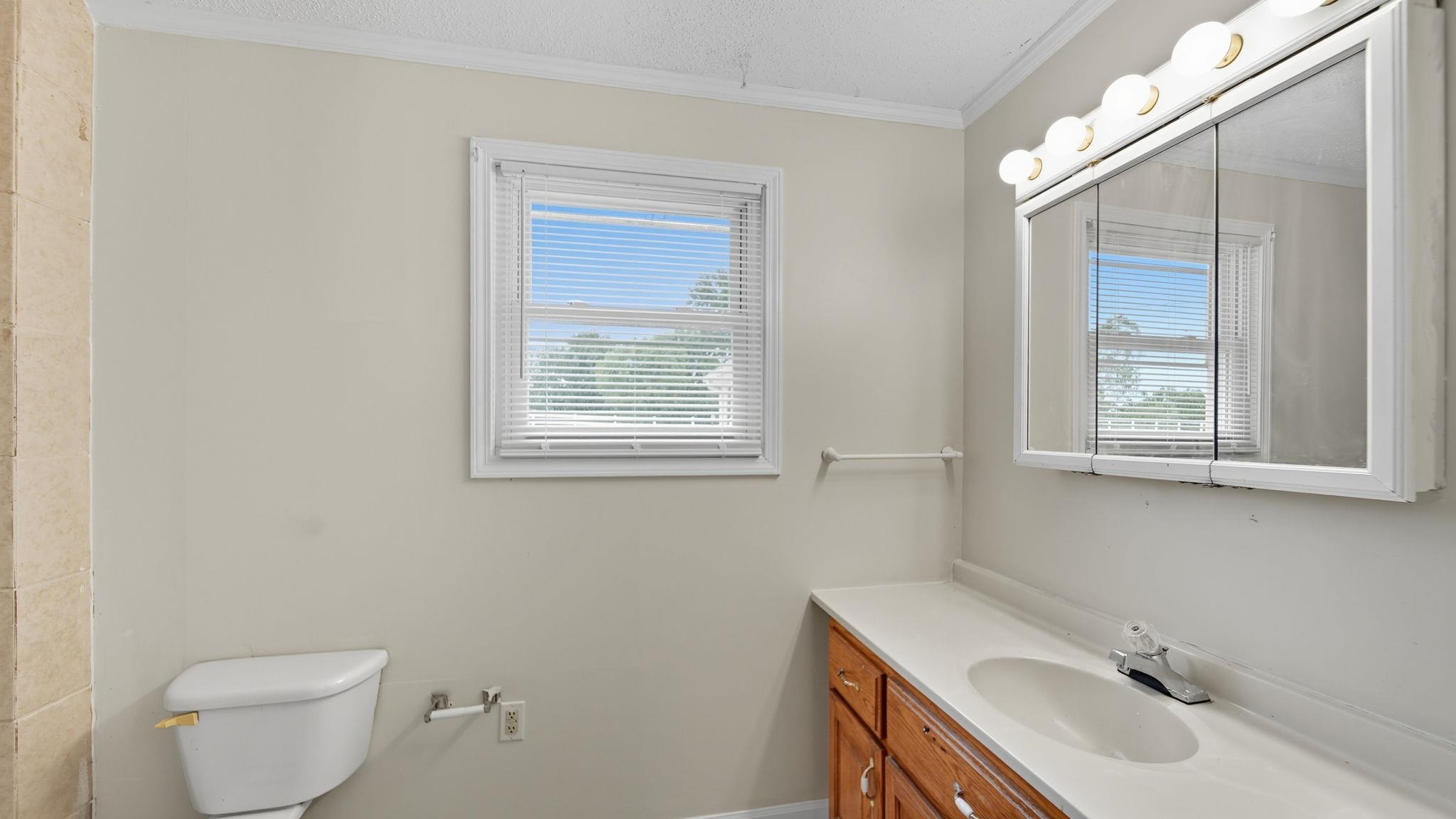 1503 Beaver Road Munford, TN 38058 - Photo 16 of 29 a bathroom with a sink toilet and window