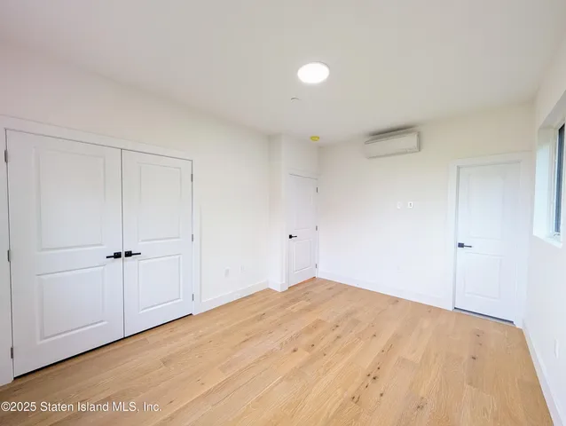 a view of a room with an empty space