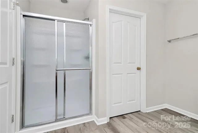 a view of closet area