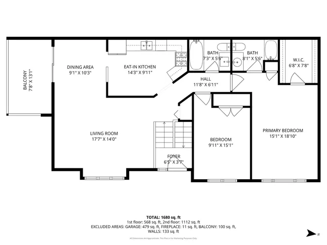 a picture of a park with a white and white wall